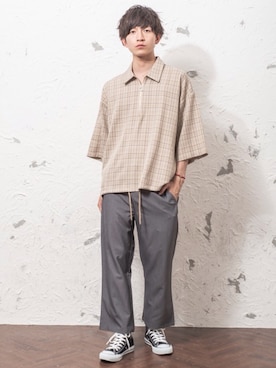 REONさん（メンズ・173cm）の夏コーディネート