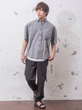 REONさん（メンズ・173cm）の夏コーディネート