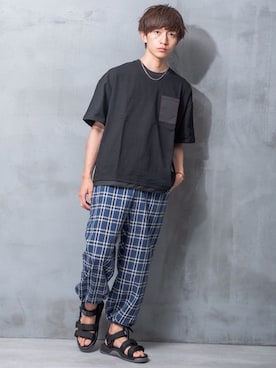 REONさん（メンズ・173cm）の夏コーディネート