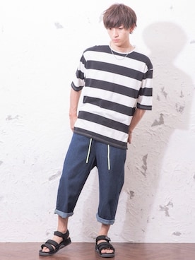 REONさん（メンズ・173cm）の夏コーディネート