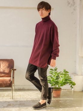 REONさん（メンズ・173cm）の秋コーディネート