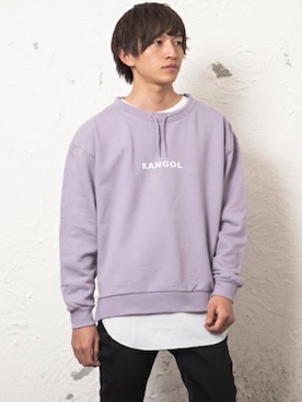 「MinoriTY（マイノリティ）のアイテム（スウェット）」を使った、REONさん（メンズ・173cm）の春コーディネート