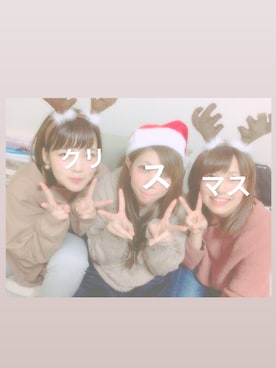 「クリスマスパーティー」｜yukaさん（レディース・158cm）の冬コーディネート