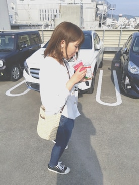 yukaさん（レディース・158cm）の春コーディネート