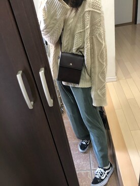 「アプレジュール」｜「アイテム（スニーカー）」を使った、Natsuさん（レディース・165cm）の春コーディネート