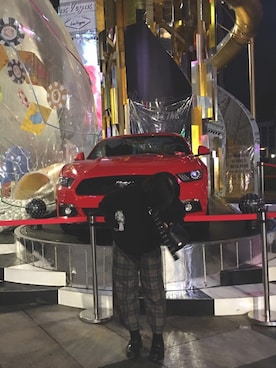 「planet（planet）のアイテム」を使った、俐本你生さん（レディース・153cm）の冬コーディネート