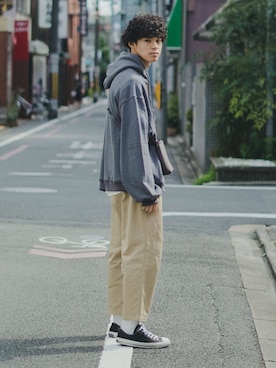 三木 克海さん（メンズ・175cm）の秋コーディネート