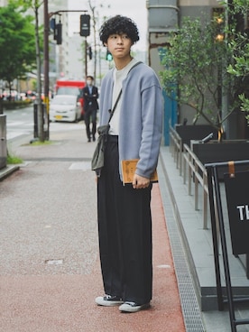 「417 EDIFICE（フォーワンセブンエディフィス）のアイテム」を使った、三木 克海さん（メンズ・175cm）の春コーディネート