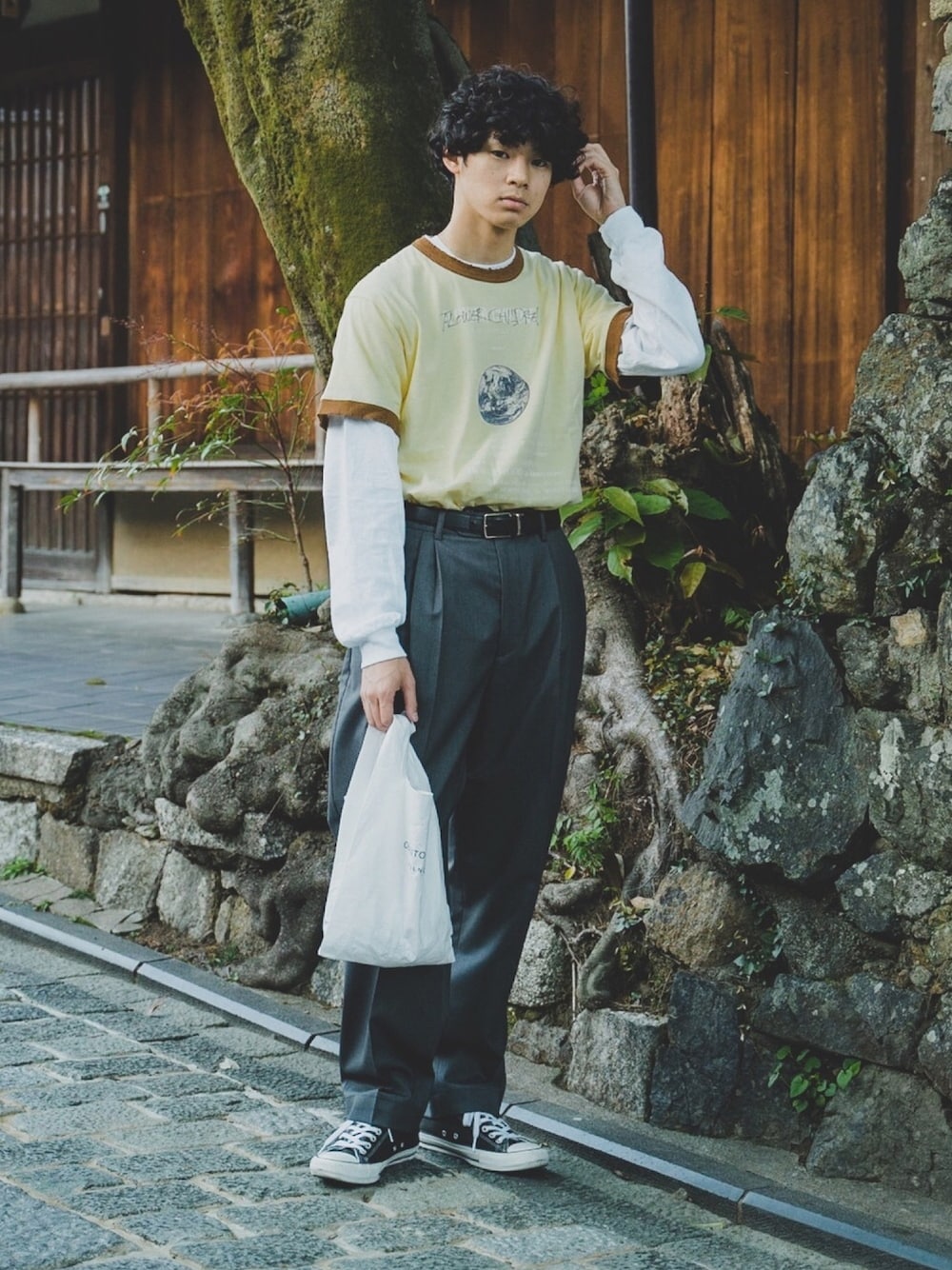 三木 克海｜DAIRIKUのTシャツ/カットソーを使ったコーディネート - WEAR