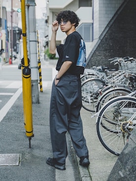 三木 克海さん(メンズ・175cm)の春コーディネート