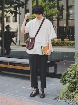 三木 克海さん(メンズ・175cm)の春コーディネート