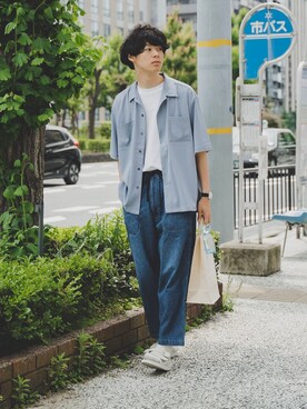 三木 克海さん(メンズ・175cm)の春コーディネート