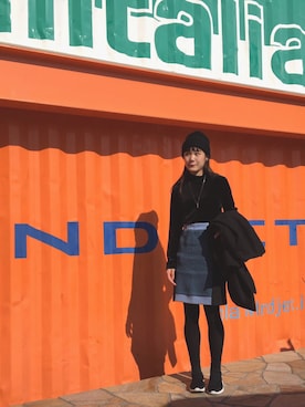 「PHENOMENON（フェノメノン）のアイテム」を使った、723さん（レディース・167cm）の秋コーディネート