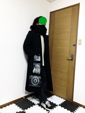 「SHINYAKOZUKA（シンヤコヅカ）のアイテム（トレンチコート）」を使った、ittokuさん（メンズ・183cm）の冬コーディネート