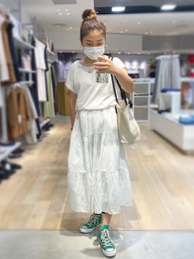 Nanakoさん（レディース・154cm）の夏コーディネート