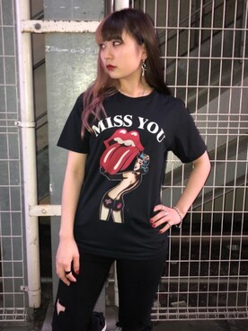HYSTERIC GLAMOUR（ヒステリックグラマー）の「THE ROLLING STONES 