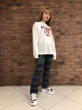「70'sスタイル」｜Kiminoさん（レディース・154cm）の秋コーディネート