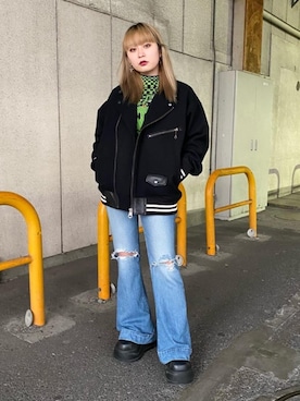 Kiminoさん（レディース・154cm）の冬コーディネート