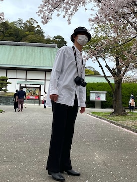 「G.O.C」｜あんくまさん（メンズ・184cm）の春コーディネート
