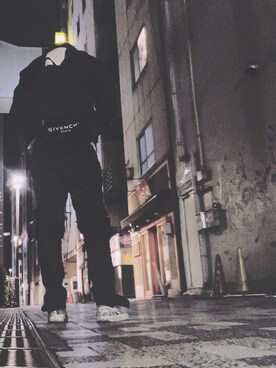 「GIVENCHY（ジバンシイ）のアイテム（バッグ）」を使った、seigfriedさん（メンズ・182cm）の春コーディネート