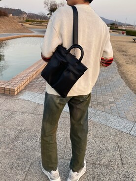 KAIKO HELMET 3WAY SHOULDER BAGを使った人気ファッション