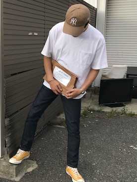 あべじゅんやさん（メンズ・182cm）の夏コーディネート