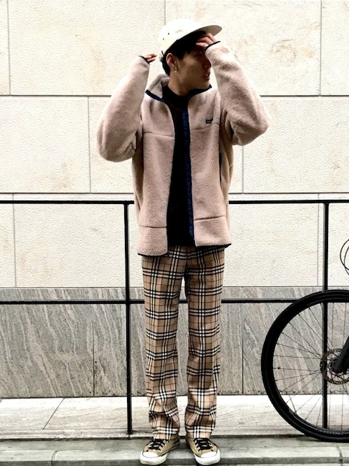 あべじゅんや Burberryのスラックスを使ったコーディネート Wear