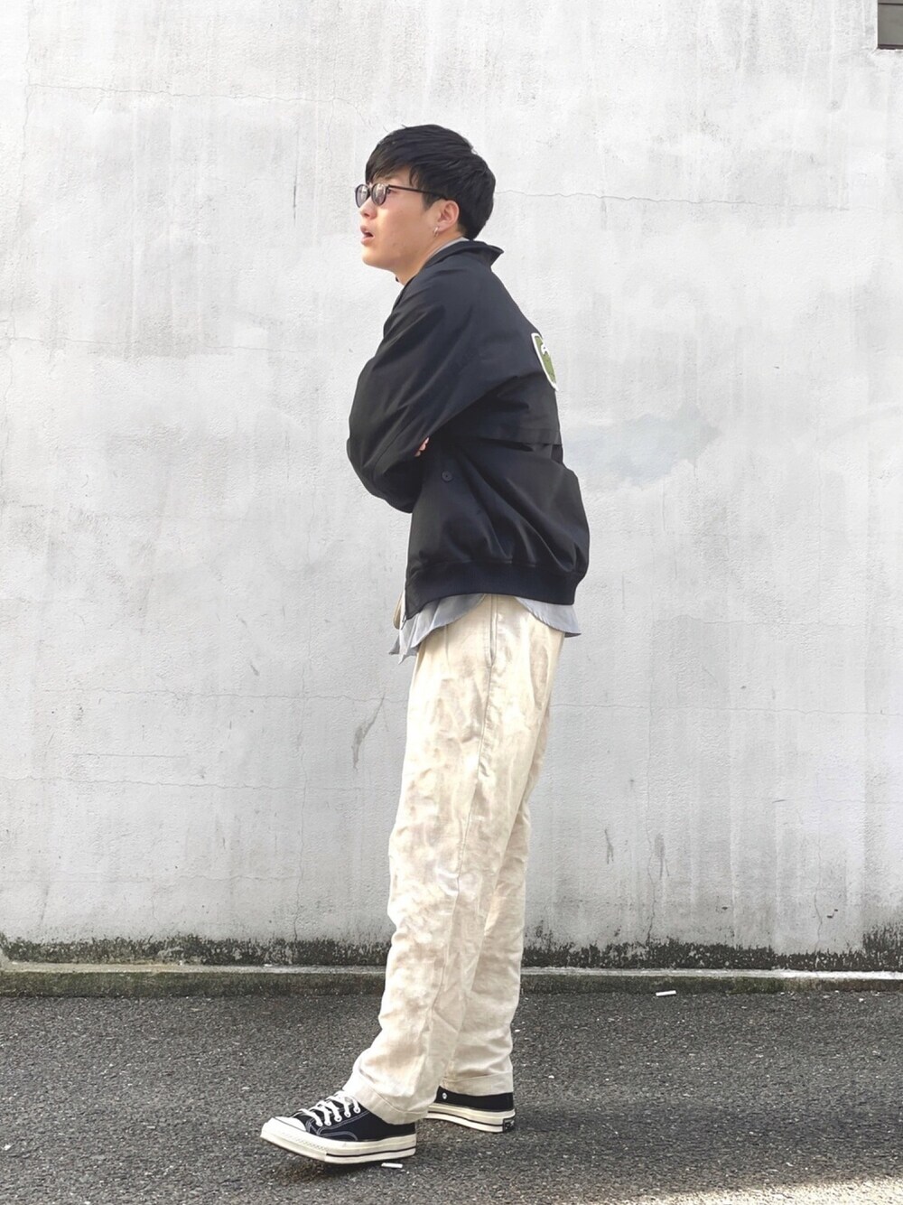 LACOSTE × BEAMS / 別注 Harrington Jacketを使った人気