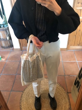 「ISABEL MARANT（イザベルマラン）のアイテム（バッグ）」を使った、mulikesさん（レディース・155cm）の秋コーディネート