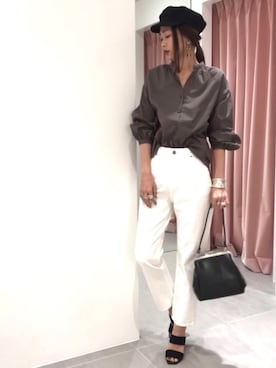 「reefur」｜SAKI TAKAYAMAさん（レディース・164cm）の春コーディネート