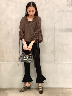 「MAISON DE REEFUR」｜SAKI TAKAYAMAさん（レディース・164cm）の夏コーディネート