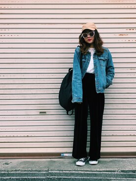 Hiromiiiさん（レディース・158cm）の春コーディネート