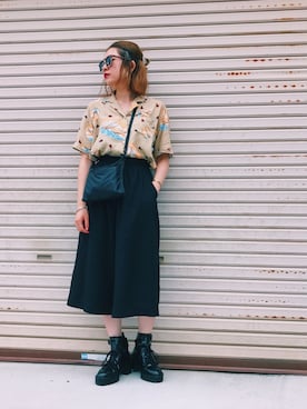 Hiromiiiさん（レディース・158cm）の夏コーディネート