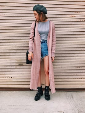 Hiromiiiさん（レディース・158cm）の秋コーディネート