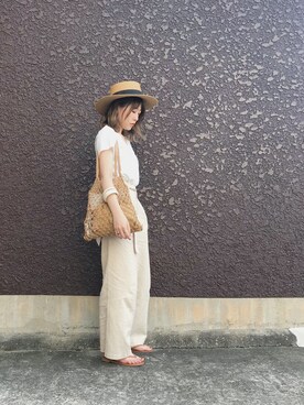Hiromiiiさん（レディース・158cm）の夏コーディネート