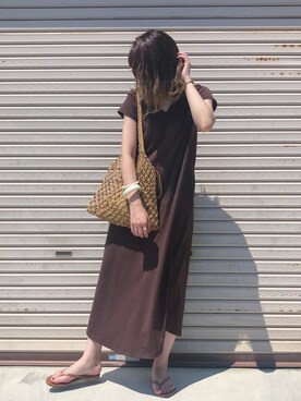 「AMERICAN HOLIC」｜Hiromiiiさん（レディース・158cm）の夏コーディネート