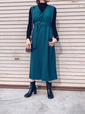 Hiromiiiさん（レディース・158cm）の冬コーディネート