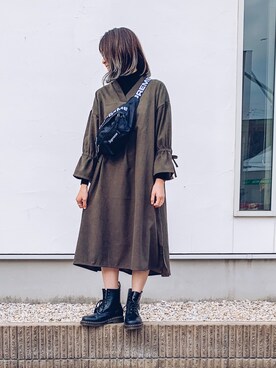 Hiromiiiさん（レディース・158cm）の冬コーディネート