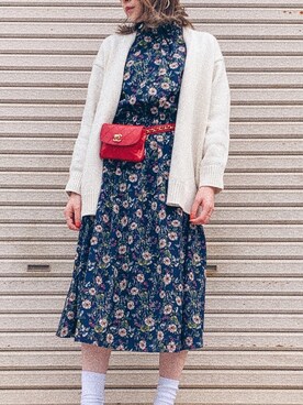 「シャネル」｜「アイテム（ワンピース/ドレス）」を使った、Hiromiiiさん（レディース・158cm）の春コーディネート