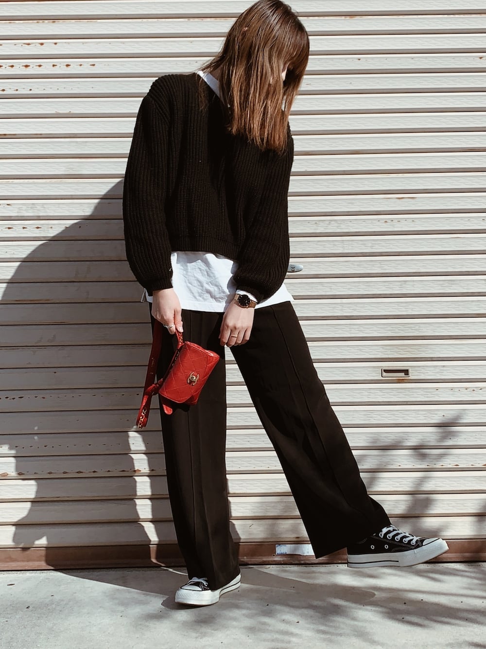 CHANELのボディバッグ/ウエストポーチ（レッド系）を使った人気