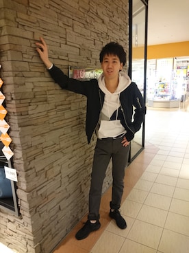 「ユニオンステーション」｜ユニオンステーション　流山おおたかの森S・Cさん（メンズ・170cm）の冬コーディネート