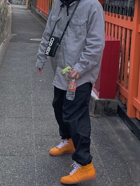 「アイテム（財布、その他）」を使った、mikiさん（メンズ・180cm）の春コーディネート
