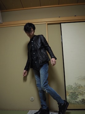 tkさんの（501(R) Skinny | ゴーマルイチスキニー）を使ったコーディネート