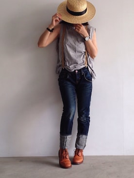 coco@さん（レディース・162cm）の夏コーディネート