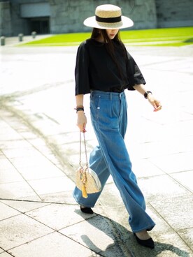 coco@さん（レディース・162cm）の夏コーディネート