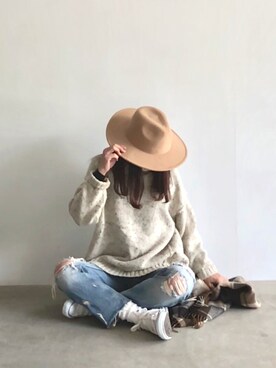 coco@さん（レディース・162cm）の冬コーディネート