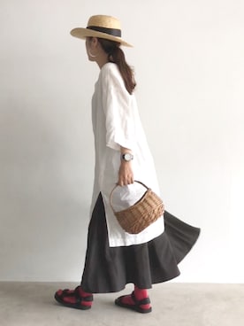 coco@さん（レディース・162cm）の春コーディネート