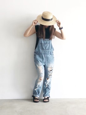 coco@さん（レディース・162cm）の夏コーディネート