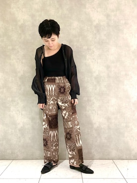 ひらたさん（レディース・162cm）の夏コーディネート