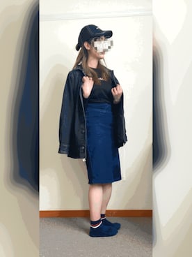 「ROXY（ロキシー）のアイテム（ジャケット/アウター）」を使った、kyonさん（レディース・157cm）の春コーディネート
